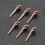 6Pcs Dragon  Metal Acoustic Guitar Bridge Pins Strings Fixed Cone 9