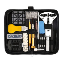 Kit de Reparación de Relojes, Multiherramienta Profesional, Juego de Herramientas de Reparación de Relojes Portátil con Estuche de Transporte