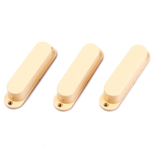 3 St Cream No Hole Closed Single Coil Pick  Covers för Strat Style Elektrisk Gitarr 2