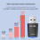 Drive Free Wireless Network Card Wifi Receiver 5G Dual Frequency Network Wireless USB Network Card 900mbps Transmitter 10