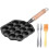 14Holes Non Stick Takoyaki Maker Octopus  Maker Octopus Baking Machine Home Cooking Baking Forms Mold Tray Kitchen,B 1
