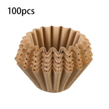 200 Pieces of Coffee Filter Paper Drip Filter Paper Cake Bowl Filter Cup Oil-Proof Cupcake Liner Baking Cup (Small)