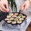 14Holes Non Stick Takoyaki Maker Octopus  Maker Octopus Baking Machine Home Cooking Baking Forms Mold Tray Kitchen,B 9