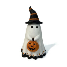 Ornamenti di Fantasmi di Halloween Decorazioni Natalizie Artigianato In Resina Decorazione Domestica Adatta per Librerie, Davanzali, Camere da Letto