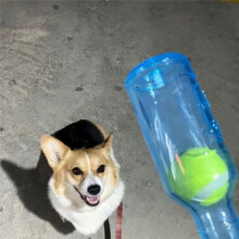 Dog Toy Water Bottle Cruncher Chew Bottle Toys for Dogs Plastic Water Bottle Chew Toys for Dogs with