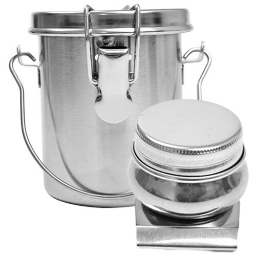 3Sets Pinselhalter Silber Leicht Und Vielseitig 1