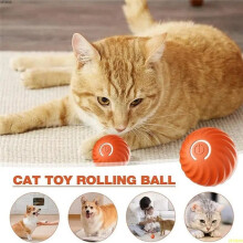 Elektronisches Hundespielzeug, , Intelligenter Beweglicher , Automatischer Sprunghundeball, Rollendes Ballspielzeug für Welpen,