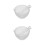 2Sets Handzame Glazen En Stamper Set Voor 8