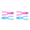 4Stk Kindgerechte Kunststoff -Clips, Bunt Und Robust 9