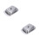 2Stk Aus Mit Deckel Rostfrei Frischehalter Silber 6