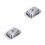 2Stk Aus Mit Deckel Rostfrei Frischehalter Silber 9