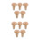 10Pcs Multi-Color Wood Graver Handles Ergonomic Grip for Hand Tools 4