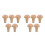 10Pcs Multi-Color Wood Graver Handles Ergonomic Grip for Hand Tools 7
