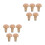 10Pcs Multi-Color Wood Graver Handles Ergonomic Grip for Hand Tools 5