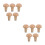 10Pcs Multi-Color Wood Graver Handles Ergonomic Grip for Hand Tools 9