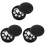 3Ensembles Protège-Oreilles Silicone Pour Natation Douche 3