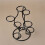 Crystal   Spheres Metal Holder Saving Space Multipurpose  Display Stand Crystal  Base for Bookcase,D 5