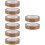 8Rolls High Temp Insulation Tape Ptfe Vacuum Sealer Light Brown 9