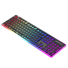 Bedraad Mechanisch Toetsenbord LED Stil Toetsenbord Gamingtoetsenbord Waterdicht Antislip 104 Toetsen Lichtgevende Toetsenborden A