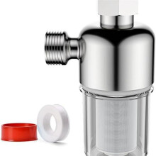 Bathroom Water Heater Shower Filter Reusable Sink Water Filter with Leak-Proof Gasket for Water-Heater Washing Machine