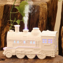 Train Aromatherapy Diffusers Air Humidifier Mist Maker Fragrance Essential Oil Retro Difusor Remote Control US PLUG
