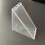 Triangle Sandwich Container Reusable Washable Sandwich Box Clear Sandwich Boxes 2PCS 7
