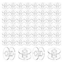 1000 Pièces Bobines de Machine à Coudre Transparentes, Bobines Machine à Coudre Classe 15 Bobines de Couture Bobines Bobines Accessoires de Couture