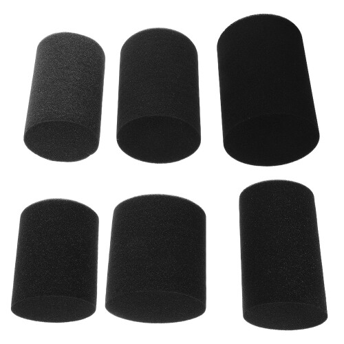 12Stk Cup Turner Zubehör Inserts, Weich, Elastisch, Schwarz 1
