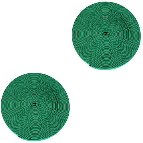 Green Thickened Plain Elastic Bands for Shoes DIY Accessories 2