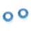2Rolls Sky-Blue Gift Wrapping Ribbon Leaf Pattern Durable Material 4