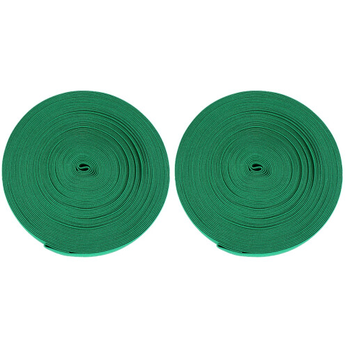 Green Thickened Plain Elastic Bands for Shoes DIY Accessories 1