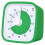 Green Children Student Study Manual Visual Timer Alarm Clock Kitchen Timer with Protective Cover  Manager 1