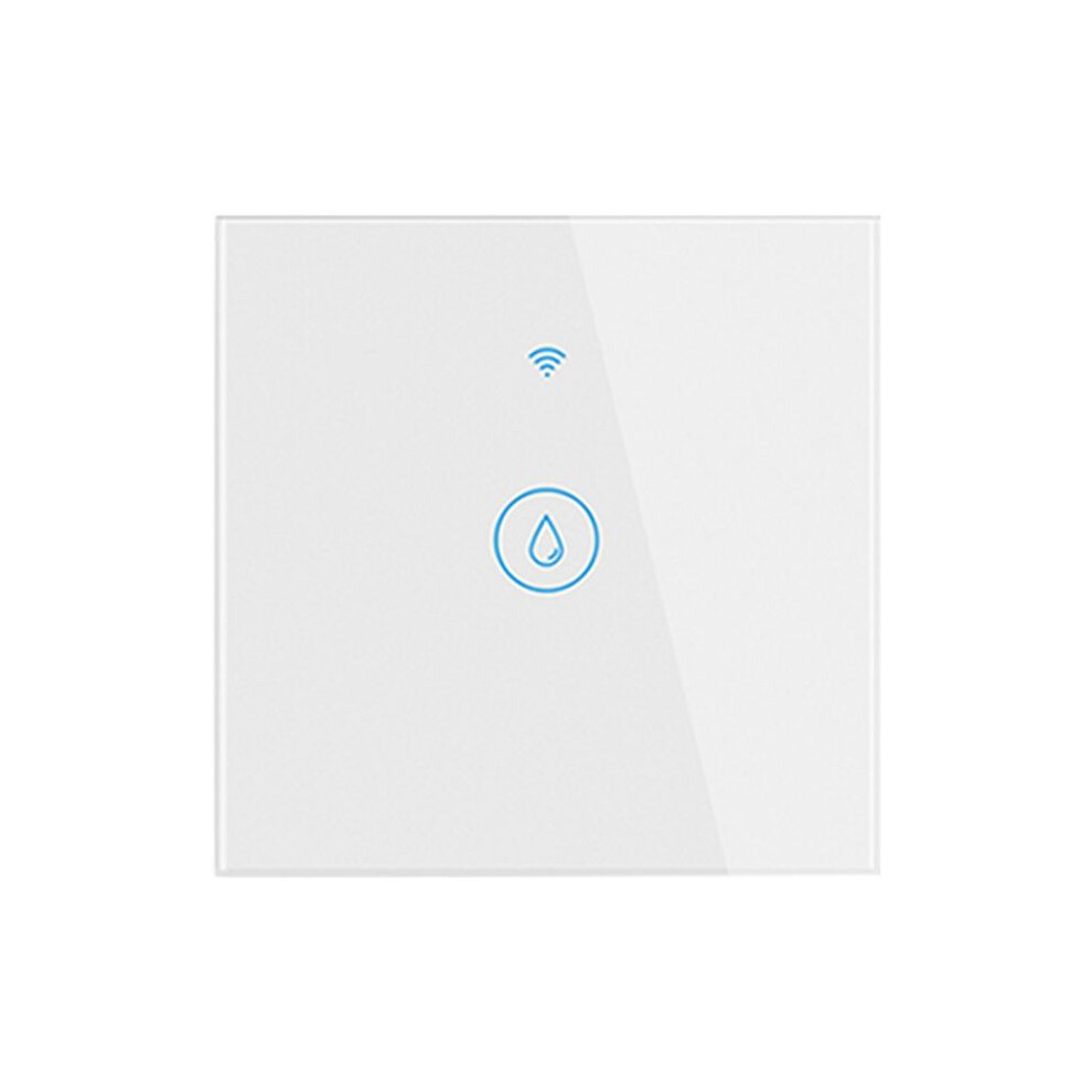 40A Tuya Wifi Water Heater Boiler Touch Air Conditioner Light Timing Eu Wall App For Alexa Home White 4711824196676