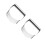 4Stk Silber Küchen Pastry Cutter Teigschneider Backhelfer 7