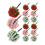 30Pcs Plastic Mini Trees for DIY Sand Table Micro Landscape Decoration 2