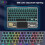 Luminous Wireless Keyboard Rechargeable Touchpad Keyboard  Keypads for Phone PC Tablet Gaming Black 7