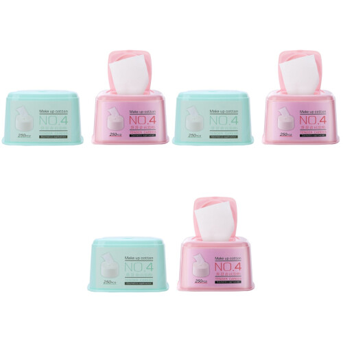 6Pièces Cotons Non Tissés Multiusage Pour Nettoyage 2