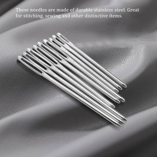 Leather Stitching Chisel Set, Lacing Stitching Punch, Stitching Groover Beveler and Sewing Needles, Leather Crafts Tool