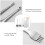 Leather Stitching Chisel Set, Lacing Stitching Punch, Stitching Groover Beveler and Sewing Needles, Leather Crafts Tool 7