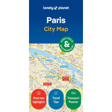 Lonely Planet Paris City Map by Lonely Planet Other Book