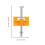 8Pièces Outil D'aide Pose Carrelage Sol Inox 9