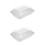 2Pièces Corbeille Plastic Couvercle Pour Fruits Pain 5