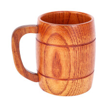 400 Ml Klassieke Stijl Natuurlijke Houten Beker Houten Biermokken Drinken voor Feest Nieuwigheid Geschenken Milieuvriendelijk