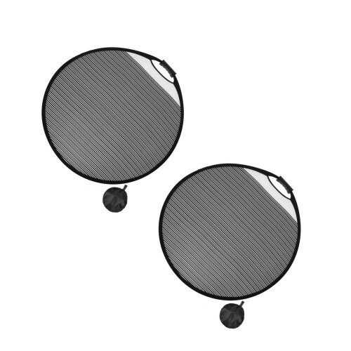 2Pièces Réflecteur Rayé Pliable Durable Pour Réparation Auto 2