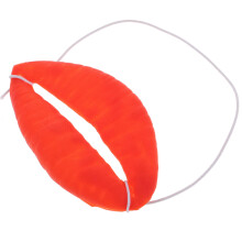 5Pièces Jouets Décoratifs Halloween Rouges Cartoon En Latex