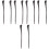 5Paires Maillets Dulcimer Accessoires Robustes Et Fiables 5
