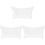 3Pièces Coussin Gonflable PVC Transparent Pour Camping Salon 4