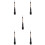 5Pièces Pinceaux Large Souples Durables 9