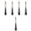 5Pièces Pinceaux Large Souples Durables 5