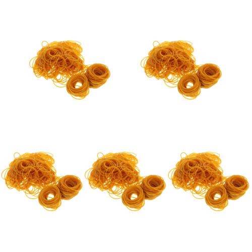 1500Pièces Bandes Élastiques Résistantes Large Orange Usage 2